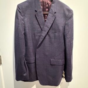 Thomas Pink Elegant Dark Purple Blazer